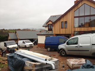 Fibre optic satellite installation