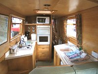 The Golden Plover  Canal Boat Interior