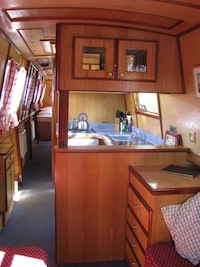 The Atholl Brose  Canal Boat Interior