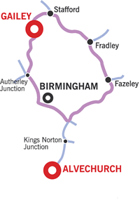 The Black Country Ring Cruising Route Map