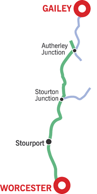 The Staffordshire and Return Cruising Route